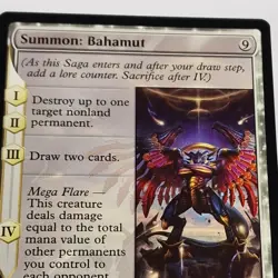 MTG - Summon: Bahamut - Final Fantasy - NM - Image 3