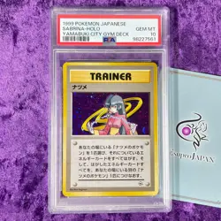 PSA 10 1999 Sabrina Holo Pokemon Japanese Yamabuki City Gym Deck Vintage Graded - Image 1