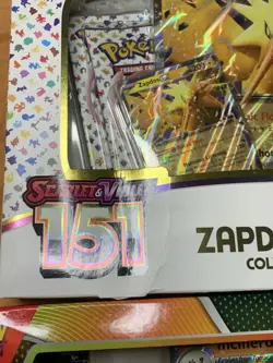 Pokemon 151 Zapdos Ex - Incineroar Ex & Torterra Ex Collection Box - Sealed Lot - Image 3