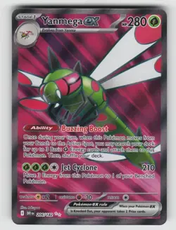 Pokemon - Yanmega ex - 206/182 SV10: Destined Rivals - Ultra Rare - NM - Image 1