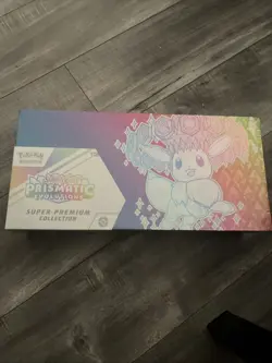 Pokemon TCG Scarlet and Violet Prismatic Evolutions Super Premium Collection New - Image 1