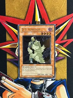 TLM-EN023 D.D. Survivor Ultimate Rare UNL Edition VLP Yugioh Card - Image 1