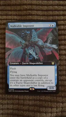 Magic: the Gathering / MtG Extended Malleable Impostor x1 Eldraine Commander - Image 1