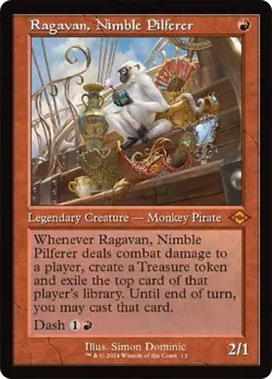 Ragavan, Nimble Pilferer RETRO - 11 - Mythic - Modern Horizons 2 3 MH2 MH3 MTG - Image 1