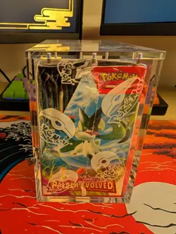 Pokemon TCG: Scarlet & Violet Paldea Evolved Booster Box (36 Packs) W/ Acrylic - Image 2