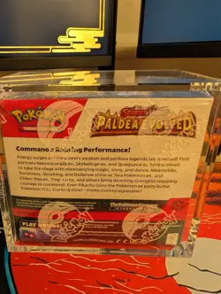 Pokemon TCG: Scarlet & Violet Paldea Evolved Booster Box (36 Packs) W/ Acrylic - Image 3