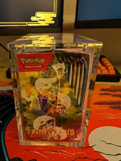 Pokemon TCG: Scarlet & Violet Paldea Evolved Booster Box (36 Packs) W/ Acrylic - Image 4
