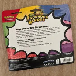 Pokemon Ascended Heroes Tech Sticker Collection Gastly - New & Sealed ✅🚚 - Image 2