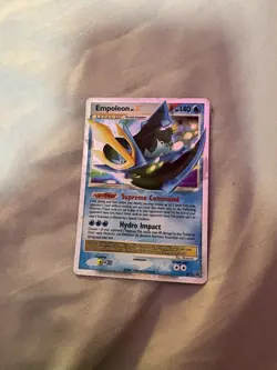 Empoleon LV.X DP11 Holo 2007 Vintage Pokemon Card Diamond and Pearl Promos - Image 1