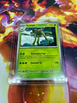 Spidops 018/193 Sv02: Paldea Evolved Regular NM-Mint Pokemon TCG - Image 5