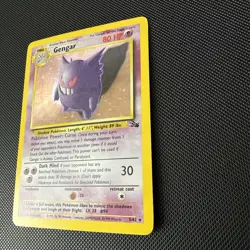 Pokemon TCG - Gengar 5/62 Fossil Holo Rare Pokemon Card - pack fresh m/nm - Image 3