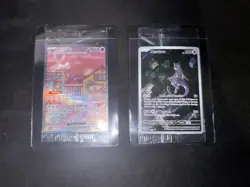 SEALED Pokemon 151 UPC Promos, Mew SVP053 and Mewtwo SVP052 - Image 1