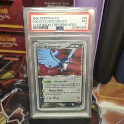 Pokemon Rocket's Articuno EX Holo Card 96/109 Team Rocket Returns PSA 7 - Image 1