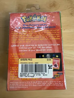 Pokemon Factory Sealed BRUSHFIRE THEME DECK Base Set NEW SEALED 1999 - Image 2