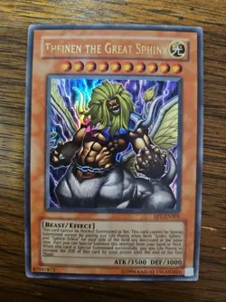 THEINEN THE GREAT SPHINX ULTRA RARE EP1-EN001 LP Yugioh - Image 1
