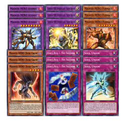 Yugioh! Masked HERO Deck Core Maze of the Muertos MZMU-EN014 - Image 1
