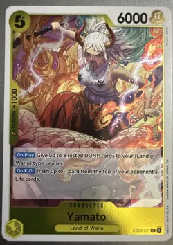 Yamato EB03-057 RARE One Piece TCG Heroines Edition English - Image 1