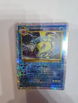 Pokemon Gyarados TCG Legendary Collection Holo Card 12/110 Rare - Image 4