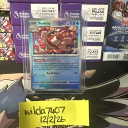 Pokemon Card Seaking Masterball Prismatic Evolutions 021/131 Near Mint - Image 1