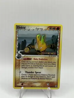 Elekid 48/101 Reverse Holo Stamp Pokemon TCG Card EX Dragon Frontiers NM - Image 1