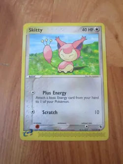 COMMON SKITTY 70/109 EX RUBY AND SAPPHIRE SET POKEMON CARD - Image 1
