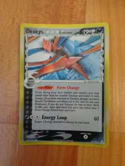 RARE REVERSE HOLO DEOXYS 3/110 - EX HOLON PHANTOMS SET POKEMON CARD GOOD - Image 1