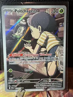 Poltchageist Pokemon TCG Scarlet & Violet Twilight Masquerade Card 171/167 - Image 1