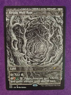 Secret Lair MTG Kessig Wolf Run NM - Image 1