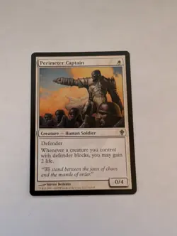 MTG - Perimeter Captain - Worldwake - NM, English Magic - Image 1