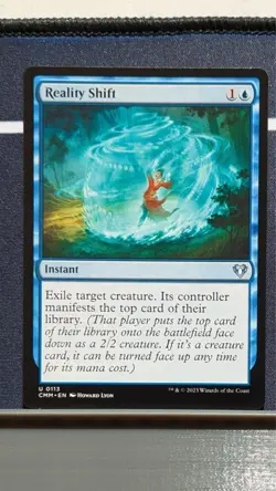 Reality Shift - Commander Masters - MTG - NM - Image 1