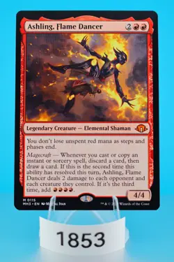 MTG Ashling, Flame Dancer Modern Horizons 3 Regular #115 - Image 1
