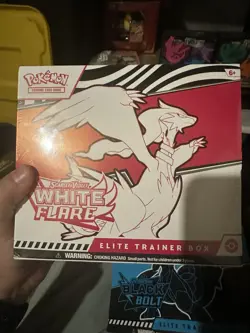 Factory Sealed Pokemon TCG Black Bolt & White Flare Elite Trainer Box (set of 2) - Image 3