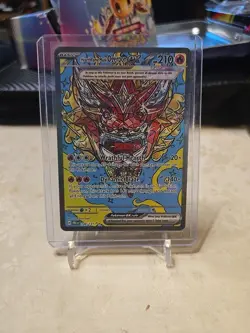 Pokemon Heartflame Mask Ogerpon ex 148/131 Prismatic Evolutions SIR Holo NM - Image 1