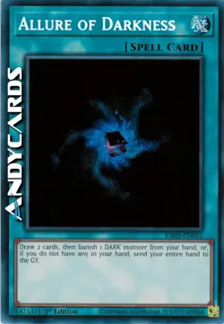 ALLURE OF DARKNESS (Fascino Dell'oscurita) • Segreta • RA03 EN055 • 1Ed • Yugioh - Image 1