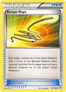 Escape Rope 127/160 Primal Clash Pokemon Card NM - Image 1