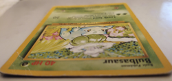 Pokemon TCG Bulbasaur Card 44/102 1999 Base Set MP - Image 4