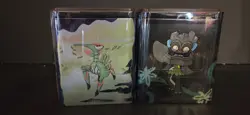 pokemon TCG stack'em, Factory Sealed 2 Tin Lot, 3 Pack Booster Cards In Each - Image 3