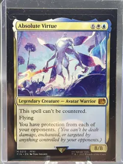 Absolute Virtue Final Fantasy Regular Magic The Gathering MTG - Image 2