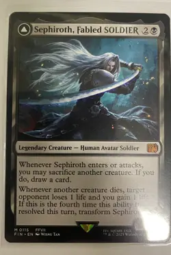 Sephiroth, Fabled SOLDIER Final Fantasy Regular - Image 1