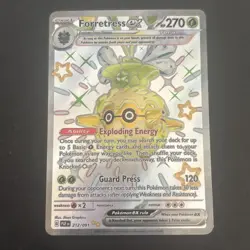 Forretress ex 212/091 Special Illustration Paldean Fates Pokemon Card NM 2024 - Image 1