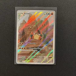 Klawf 217/198 SV01: Scarlet & Violet Base Set Illustration Rare Holo Pokemon NM - Image 1