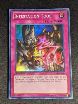 Yu-Gi-Oh! Infestation Tool HA06-EN030 1st Edition Super Rare NM - Image 1