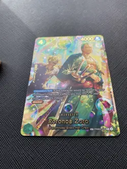 One Piece TCG Roronoa Zoro SP OP14 Bubble Zoro PRB02-006 - Image 2