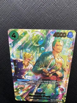 One Piece TCG Roronoa Zoro SP OP14 Bubble Zoro PRB02-006 - Image 3