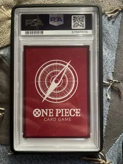 Pre errata One Piece Monkey D. Luffy OP01 Alternative Art Leader PSA 10 - Image 2
