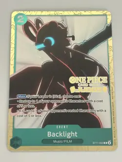 Backlight (Judge Pack Vol. 5) ST11-003 One Piece Promotion Cards Foil - Image 1