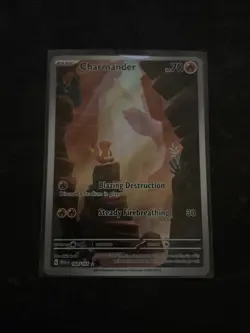 Pokemon TCG Charmander Card 168/165 SV Scarlet & Violet 151 Series - Image 1
