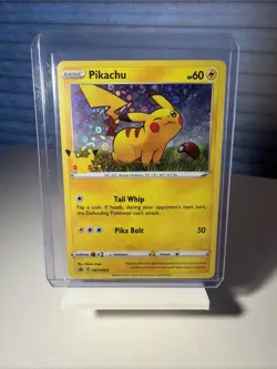 Pokemon Pikachu TCG SWSH039 General Mills 25th Anniversary Holo Promo Card - Image 3