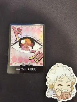 PRB-02 Pudding Foil DON!! Card Holo - One Piece Card TCG - English NM/M - Image 1
