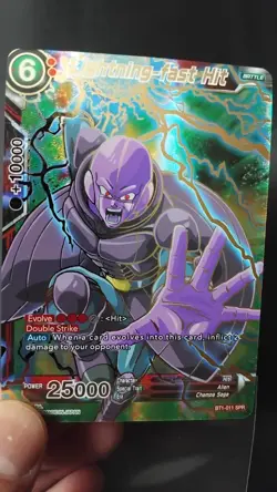 Dragon Ball Super Card Game - BT1-011 SPR - Lightning-fast Hit *Near Mint* - Image 2